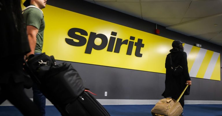 Bankrupt Spirit Airlines is furloughing one-third of its flight attendants