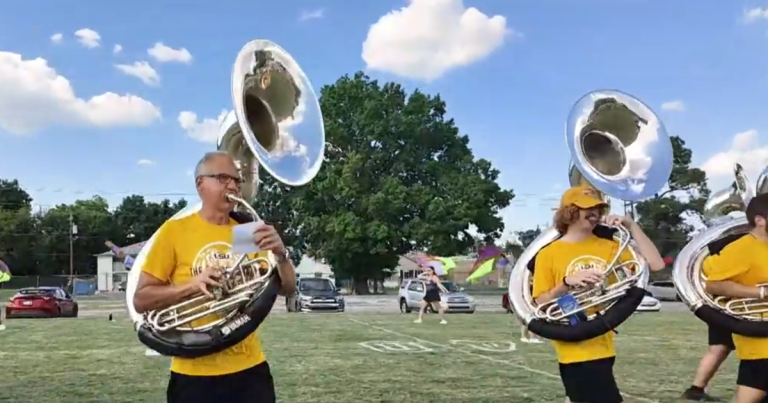 Retired accountant, 66, achieves lifelong dream of joining LSU Tiger Marching Band