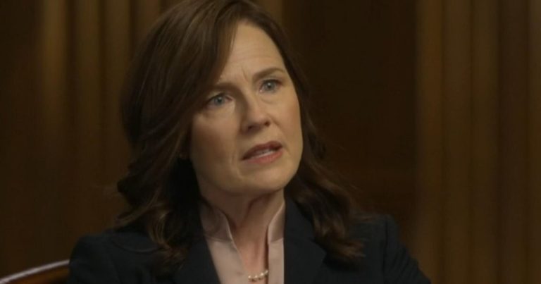Supreme Court Justice Amy Coney Barrett says the law is “not just an opinion poll”