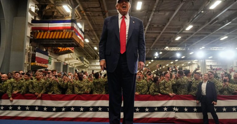 Trump says he could send “Army, Navy, Air Force, Marines” into U.S. cities “if it was necessary”