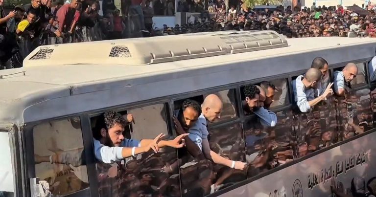 Freed Palestinian detainees include 1,700 held without ever being charged