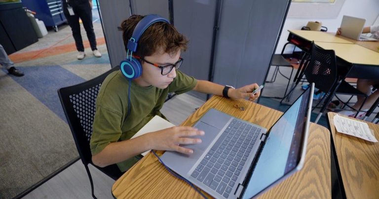 Inside the $40,000 a year school where AI shapes every lesson, without teachers